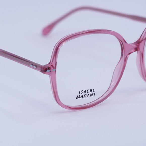 🕶️ New Isabel Marant IM 0022 TJV Eyeglasses - Pink Frame 54mm - Picture 2 of 10